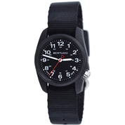 Bertucci A-1R Field Comfort with fiber reinforced polycarbonate Unibody case, Black Nylon Strap Watch - Hiline Sport -