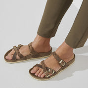 Birkenstock Women's Franca Oiled Leather Sandal - Hiline Sport -