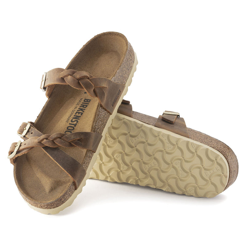 Birkenstock Women's Franca Oiled Leather Sandal - Hiline Sport -