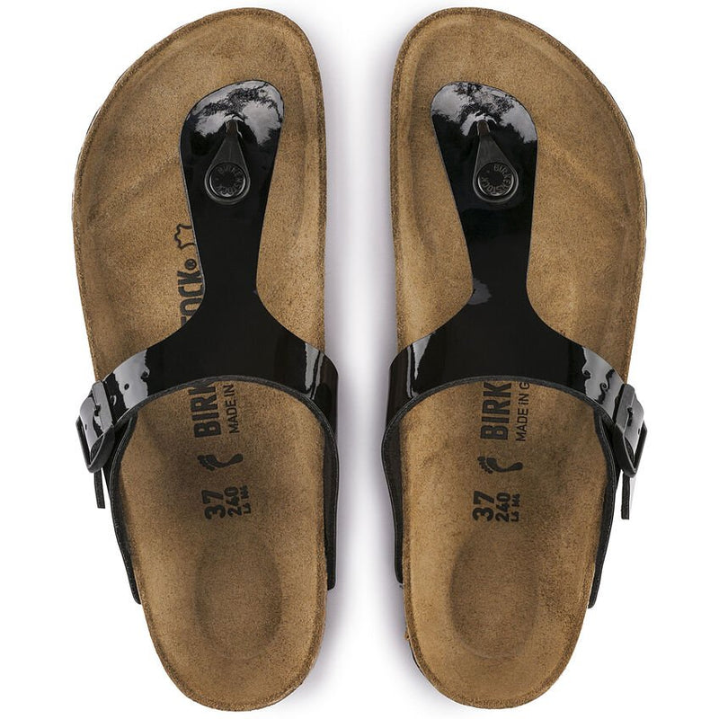Birkenstock Women's Gizeh Birko-Flor Patent Sandals - Hiline Sport -