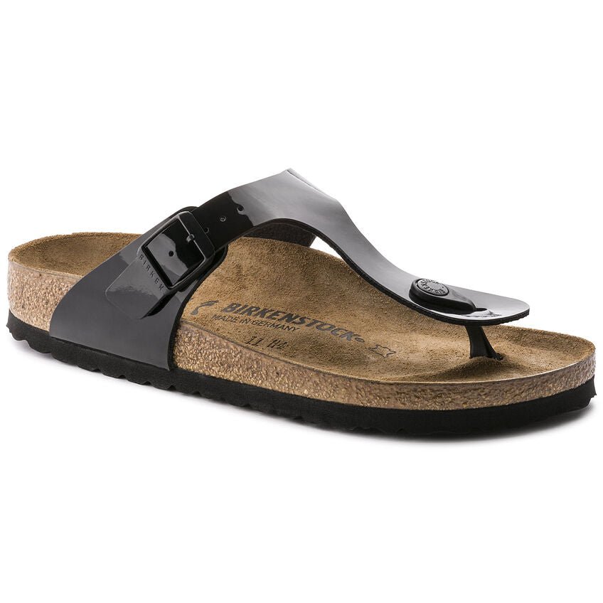 Birkenstock Women's Gizeh Birko-Flor Patent Sandals - Hiline Sport -
