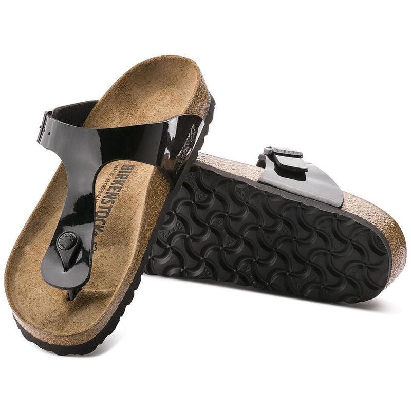 Birkenstock Women's Gizeh Birko-Flor Patent Sandals - Hiline Sport -