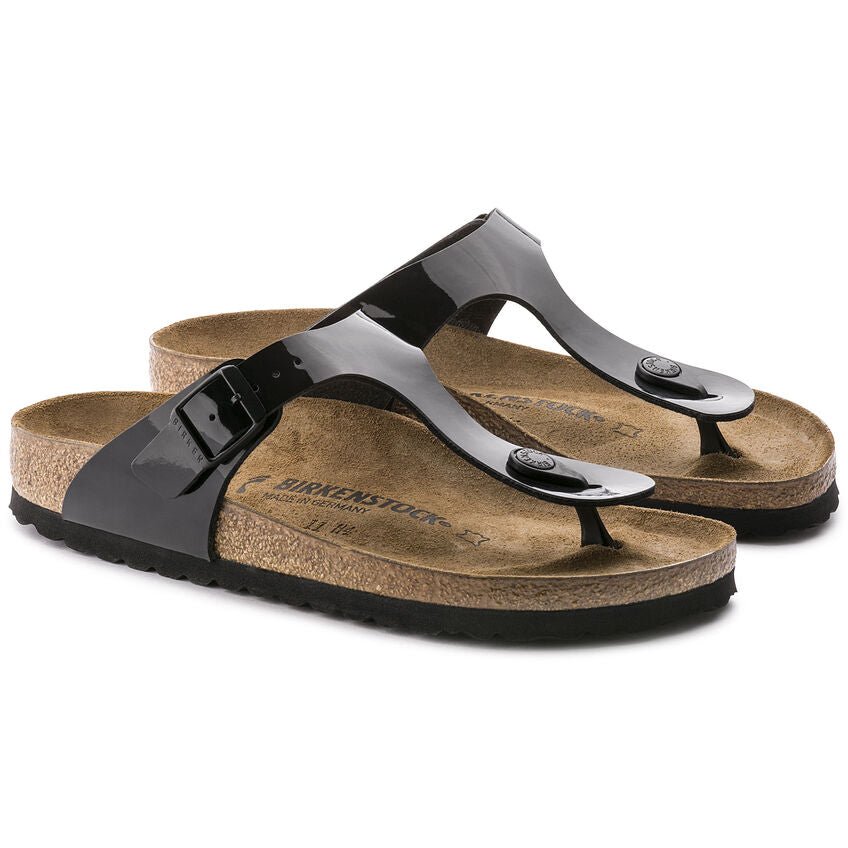Birkenstock Women's Gizeh Birko-Flor Patent Sandals - Hiline Sport -