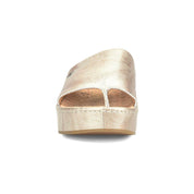 Born Women's Sharr Metallic Leather Platform Thong Sandals - Hiline Sport -