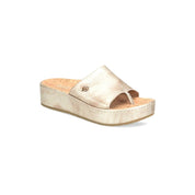 Born Women's Sharr Metallic Leather Platform Thong Sandals - Hiline Sport -