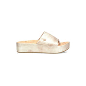 Born Women's Sharr Metallic Leather Platform Thong Sandals - Hiline Sport -