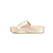 Born Women's Sharr Metallic Leather Platform Thong Sandals - Hiline Sport -