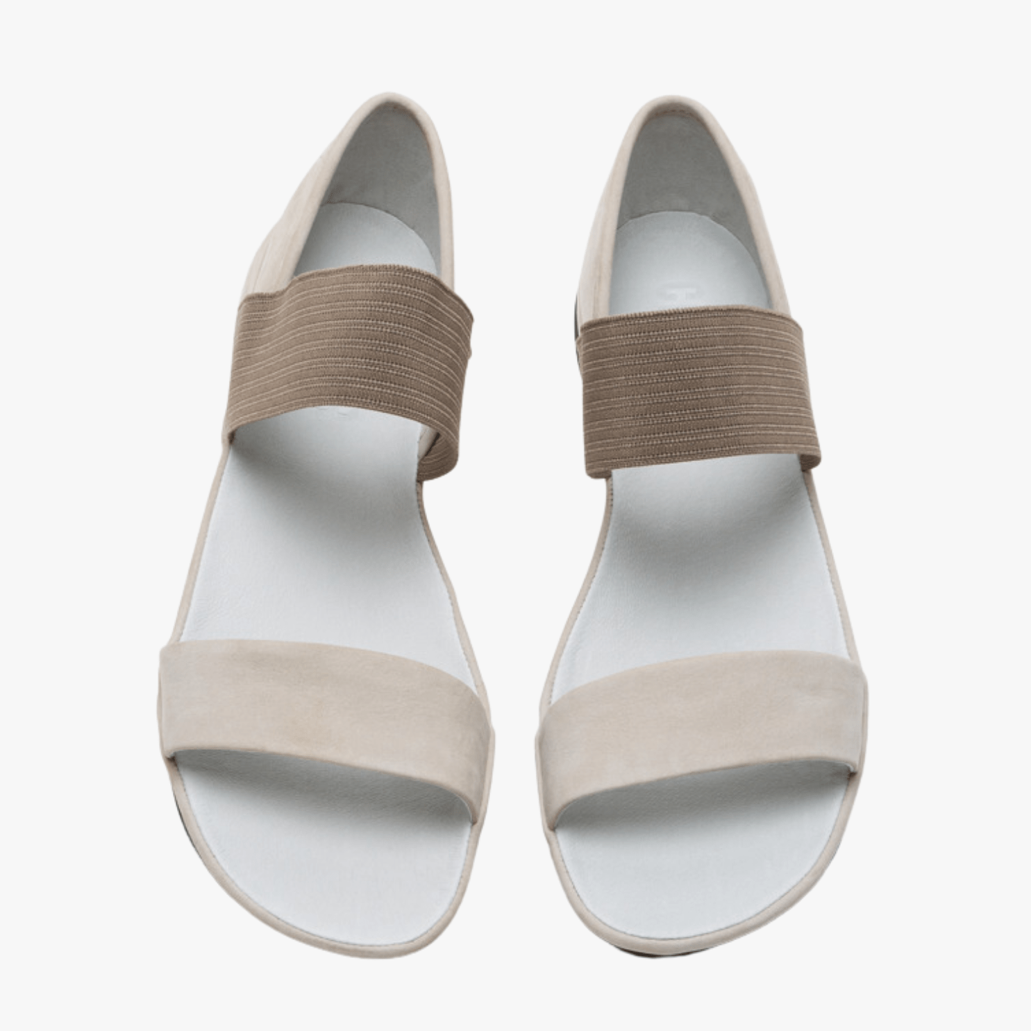 Camper Women's Right Nubuck Ballerina Sandal - Hiline Sport -