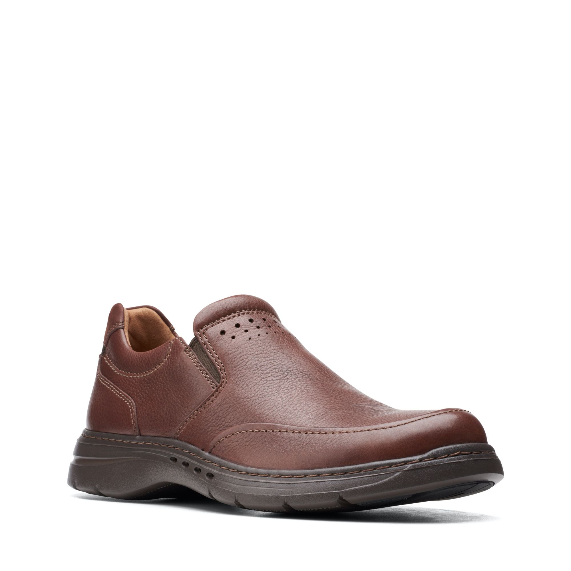 Clarks Men's Un Brawley Step Leather Shoe - Hiline Sport -