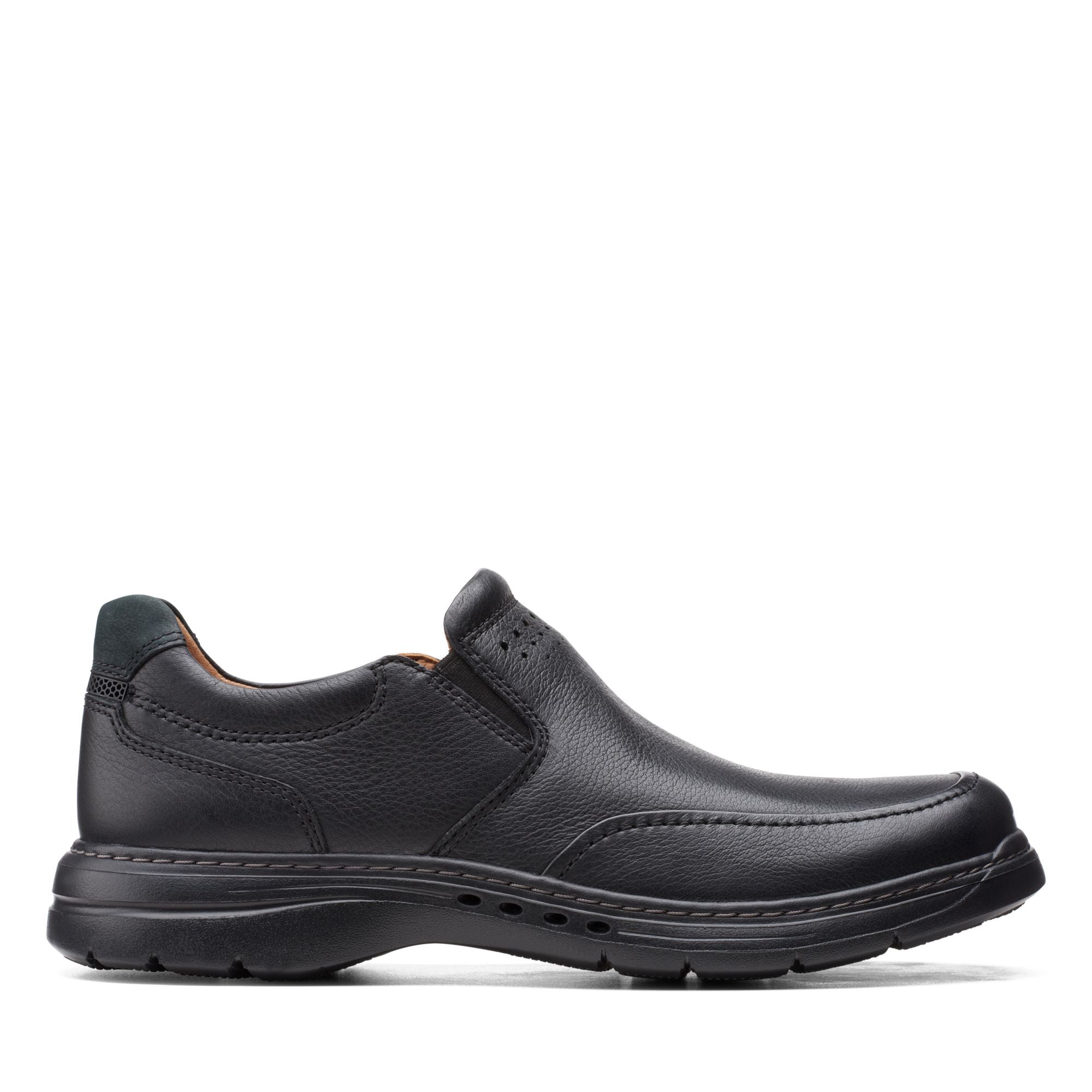 Clarks Men's Un Brawley Step Leather Shoe - Hiline Sport -