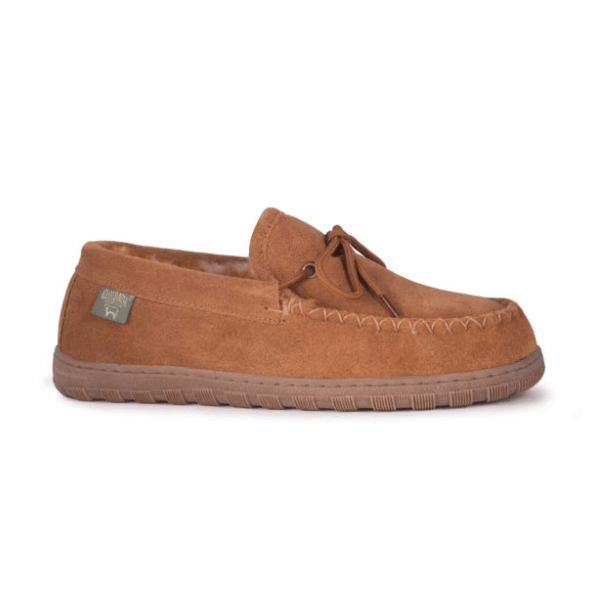 Cloud Nine Men's Sheepskin Moccasin Shoes - Hiline Sport -