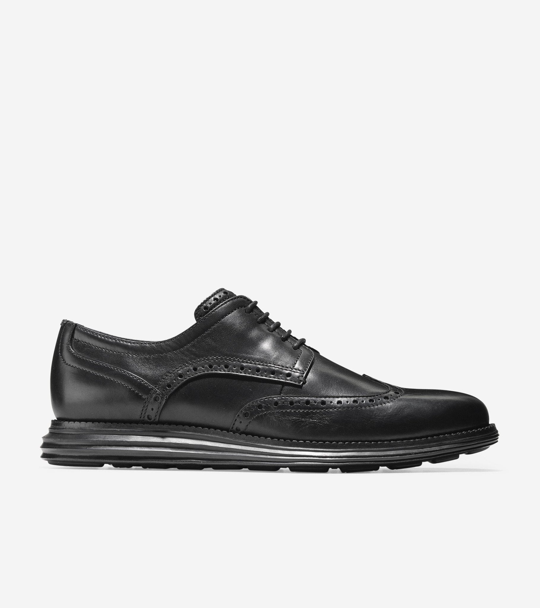 Cole Haan Men's ØriginalGrand Wingtip Oxford Leather Shoe - Hiline Sport -