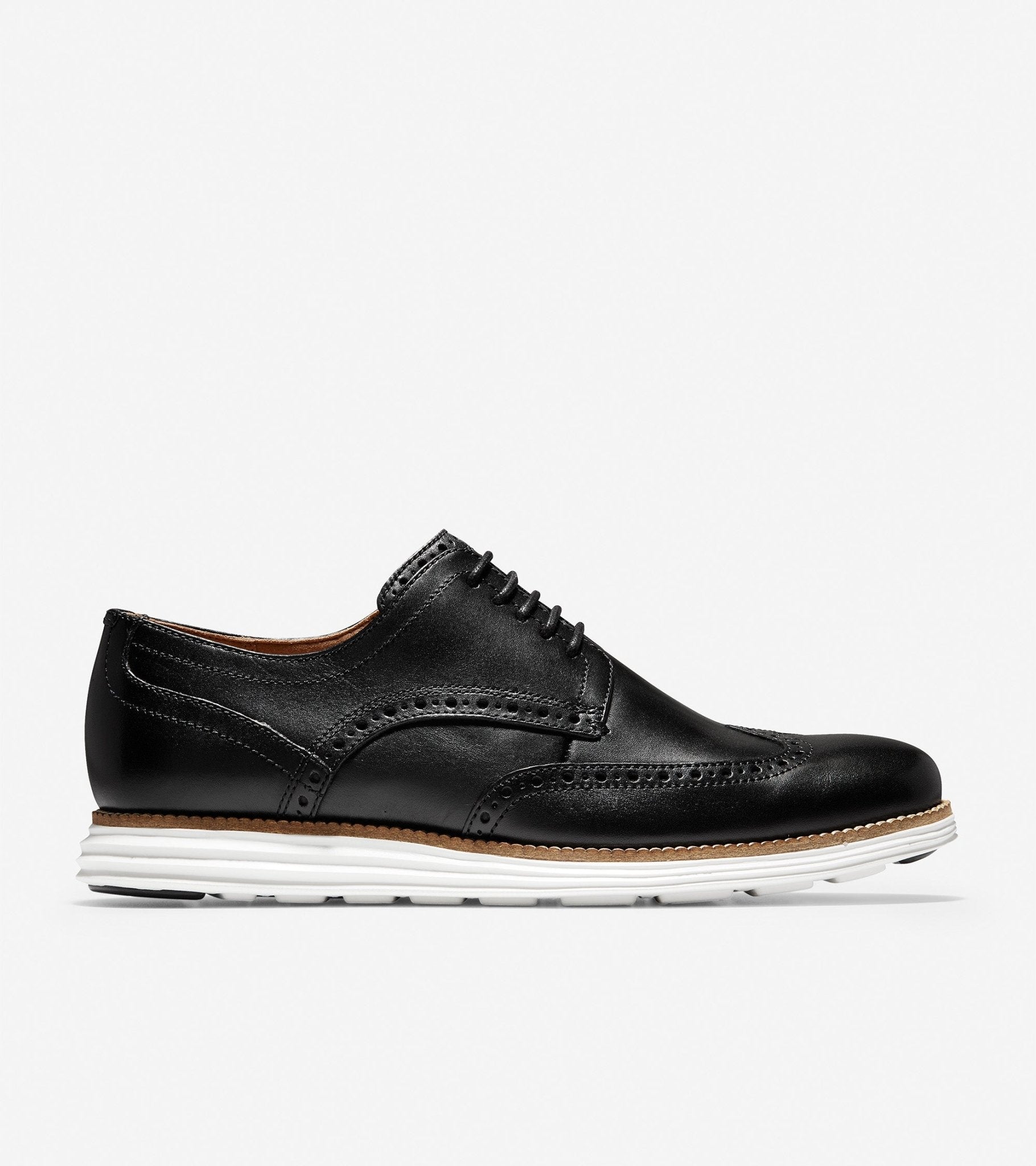 Cole Haan Men's ØriginalGrand Wingtip Oxford Leather Shoe - Hiline Sport -