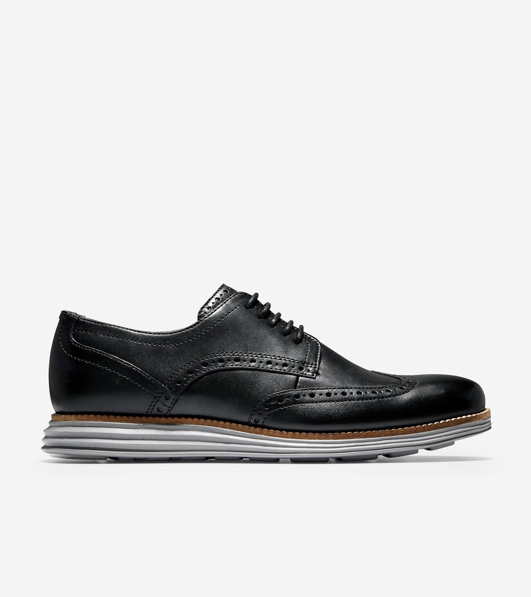 Cole Haan Men's ØriginalGrand Wingtip Oxford Leather Shoe - Hiline Sport -