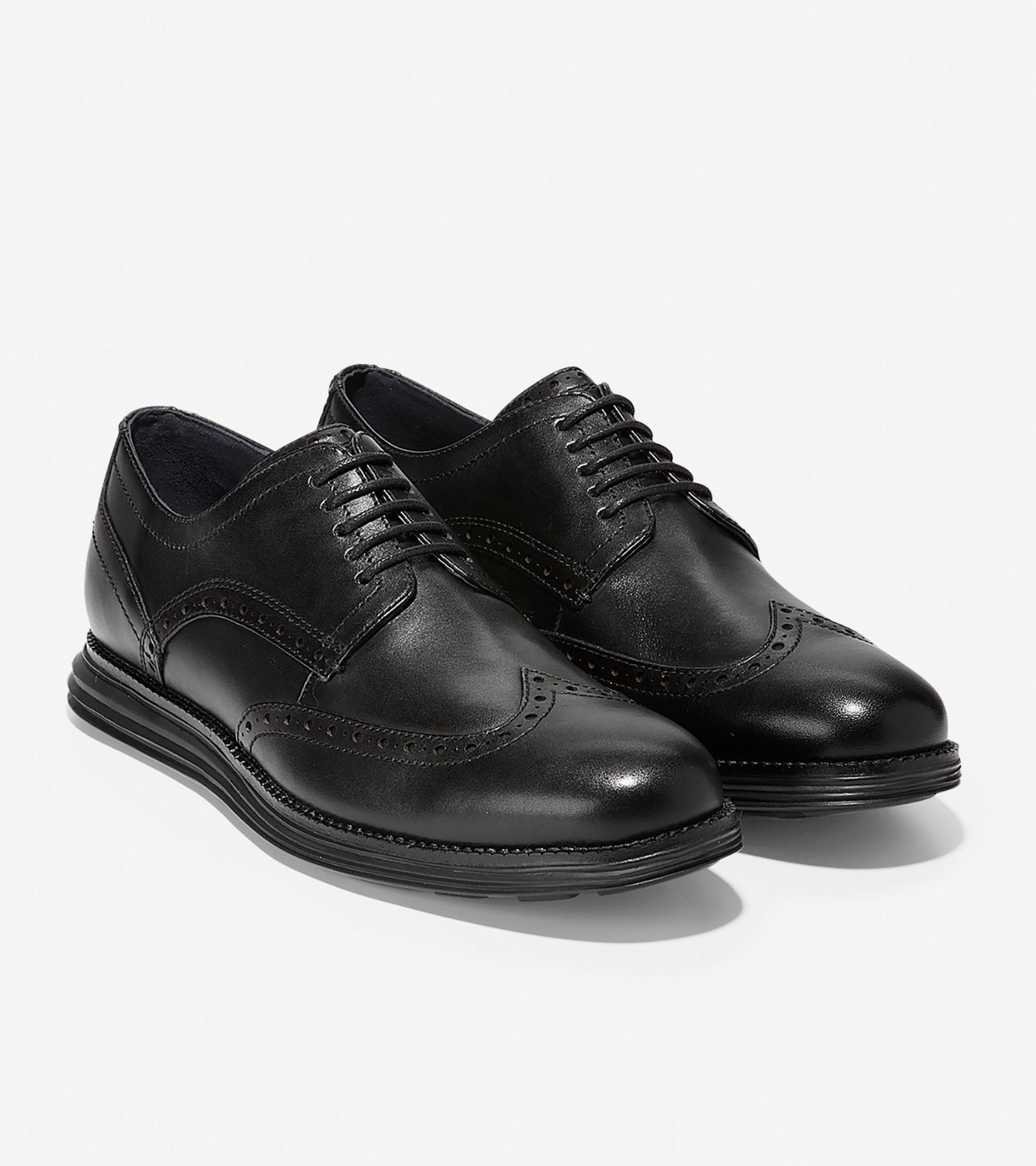 Cole Haan Men's ØriginalGrand Wingtip Oxford Leather Shoe - Hiline Sport -