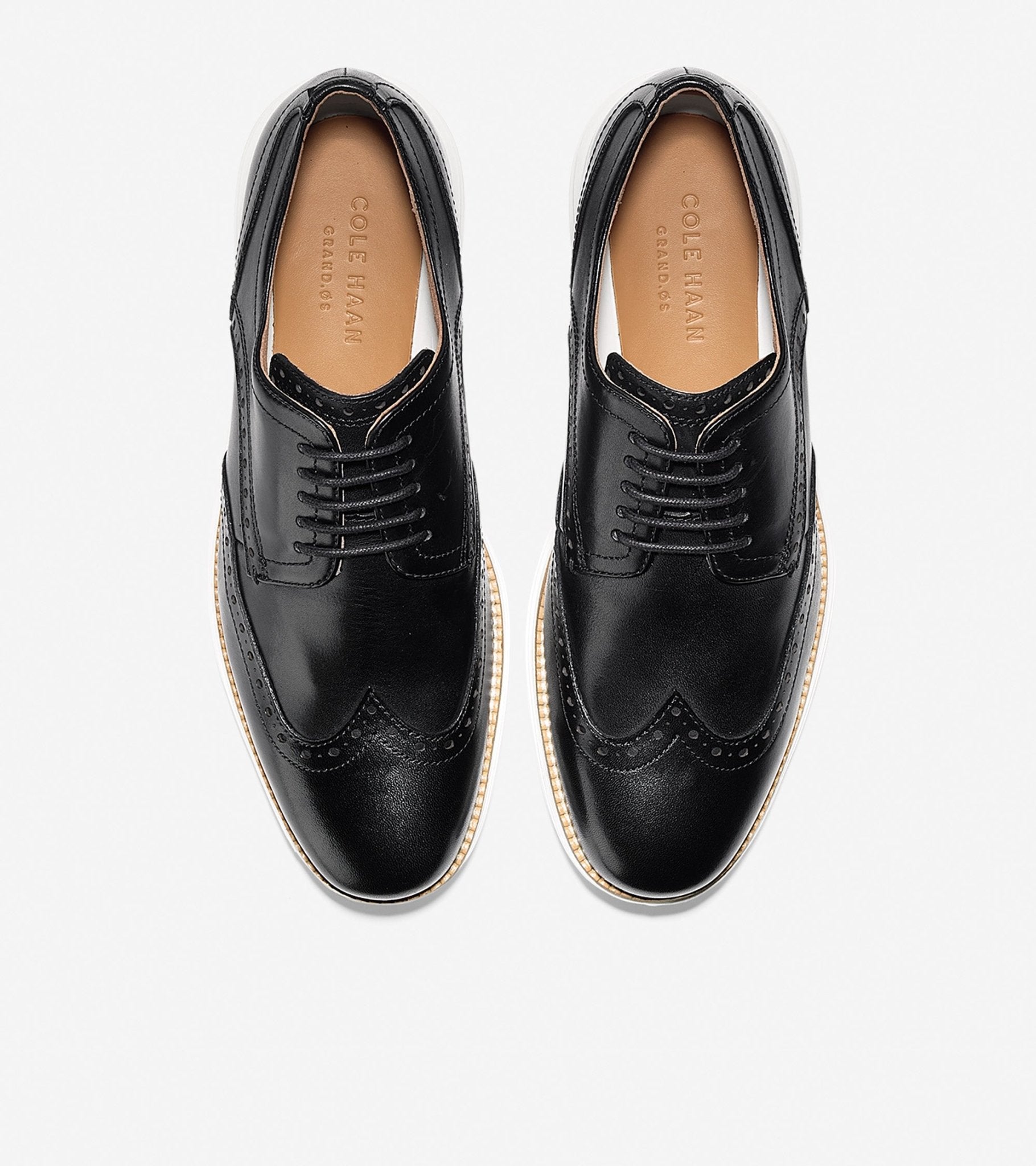 Cole Haan Men's ØriginalGrand Wingtip Oxford Leather Shoe - Hiline Sport -