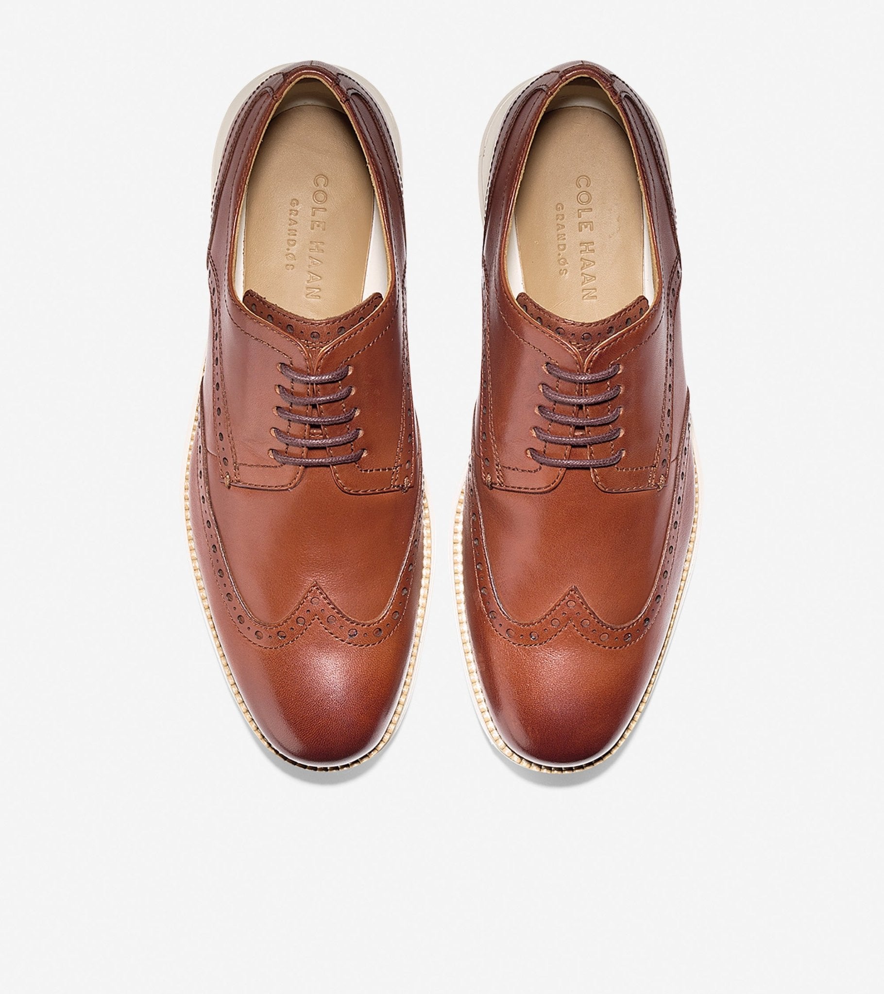 Cole Haan Men's ØriginalGrand Wingtip Oxford Leather Shoe - Hiline Sport -