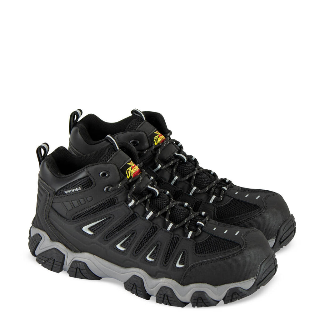 Thorogood Men's Crosstrex Waterproof Mid Cut Safety Toe Hiker Boot