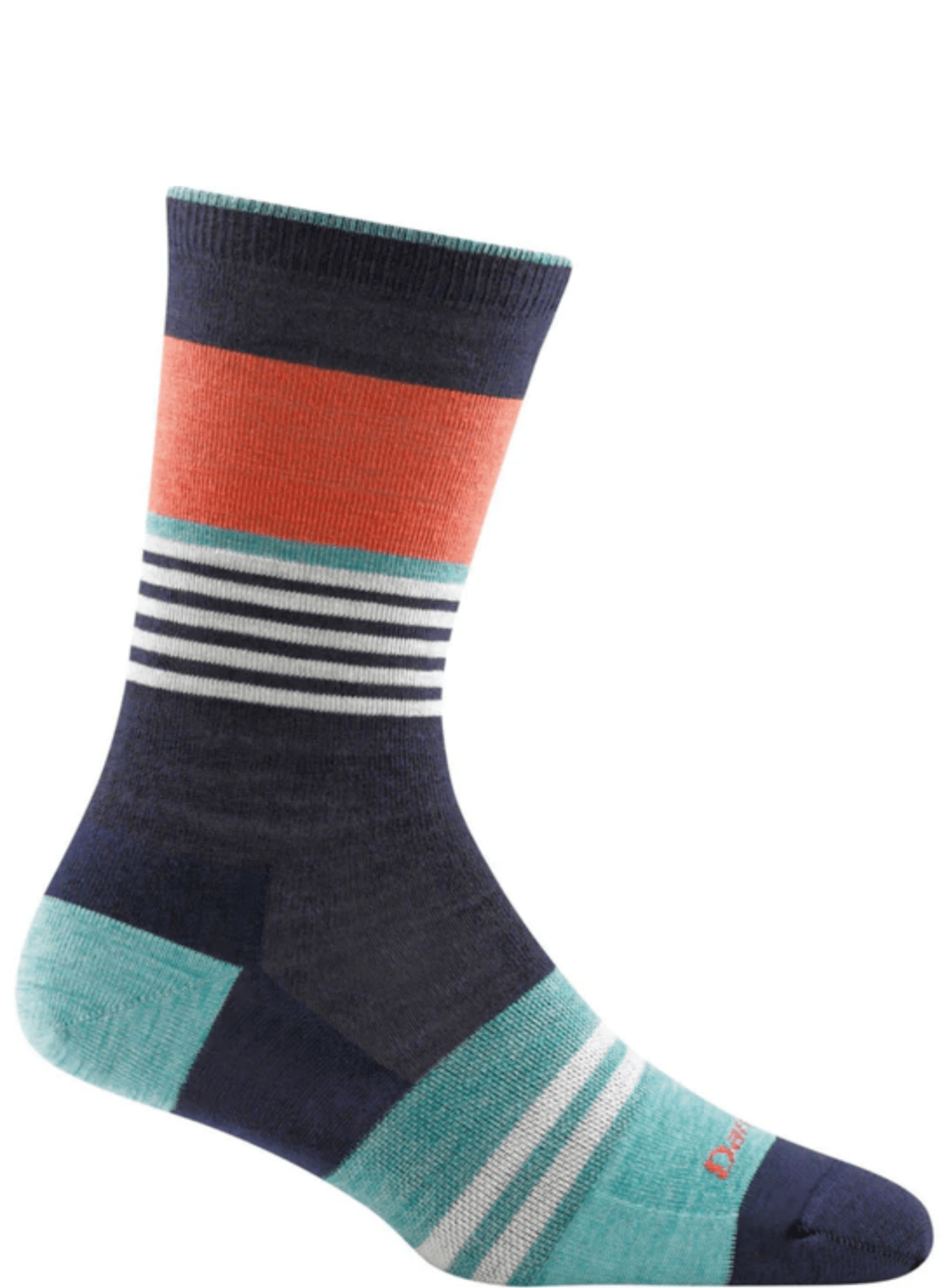 Darn Tough Vermont Women's Starboard Crew Lightweight Socks - Hiline Sport -