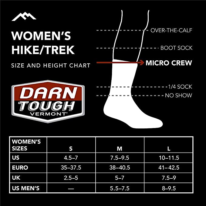 Darn Tough Women's Floral Shorty Light Socks - Hiline Sport -