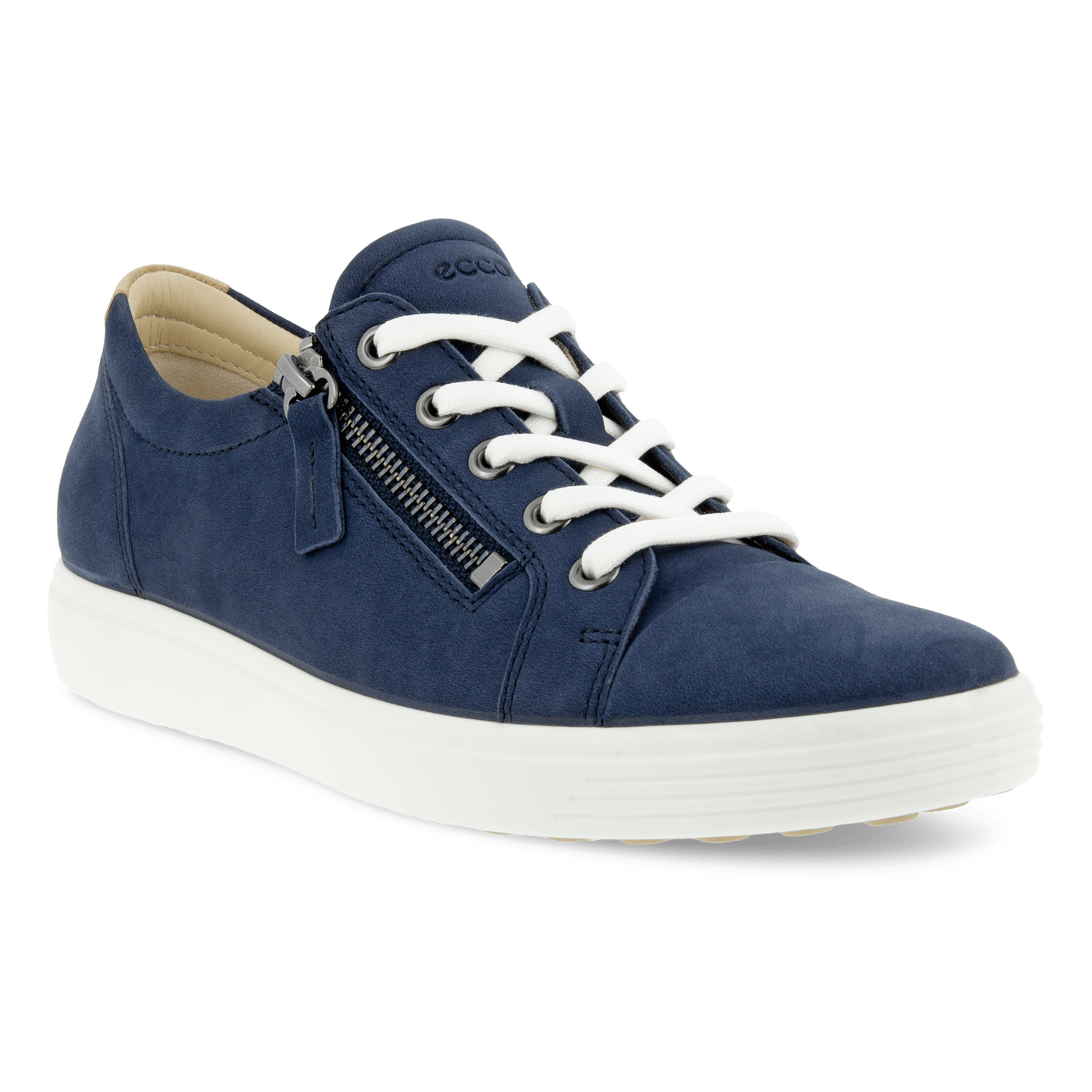 Ecco Women s Soft 7 Side Zip Sneakers Hiline Sport