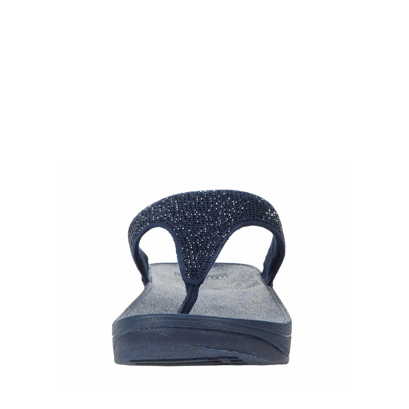FitFlop Women's Lulu Crystal Embellished Toe-Post Slippers - Hiline Sport -