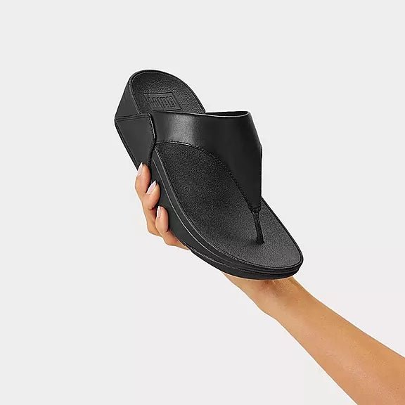 Fitflop Women's LULU Leather Toe-Post Flip Flop Slippers - Hiline Sport -