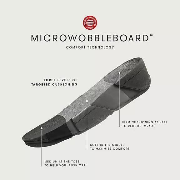 Fitflop Laser Micro Wobble Board Sandal - Rack Exclusive | Lyst