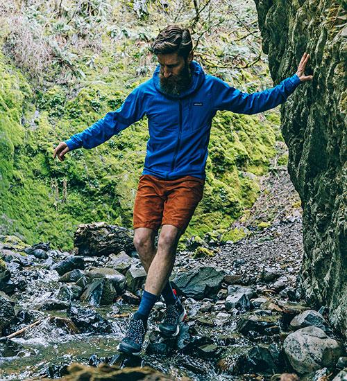 Fits Men's Light Hiker Crew Sock - Hiline Sport -