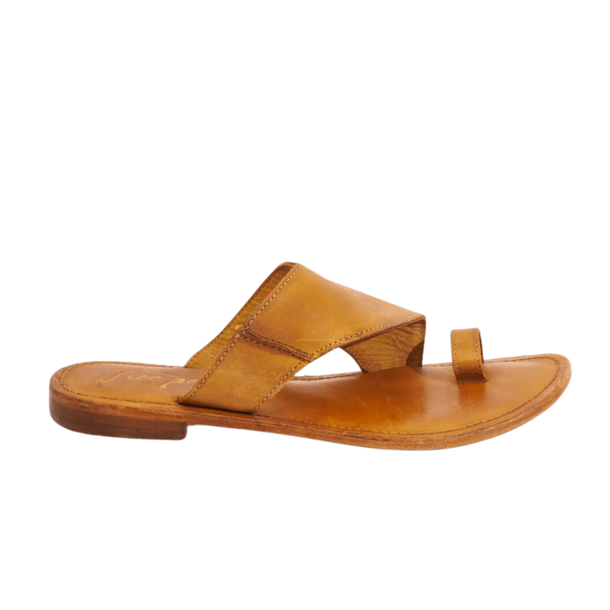 Free People Women's Sant Antoni Slide Leather Sandal - Hiline Sport -