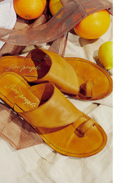 Free People Women's Sant Antoni Slide Leather Sandal - Hiline Sport -