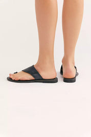 Free People Women's Sant Antoni Slide Leather Sandal - Hiline Sport -