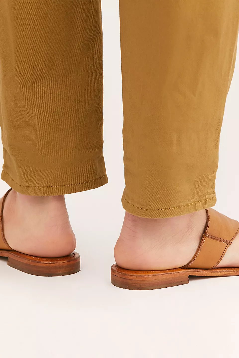Free People Women's Sant Antoni Slide Leather Sandal - Hiline Sport -