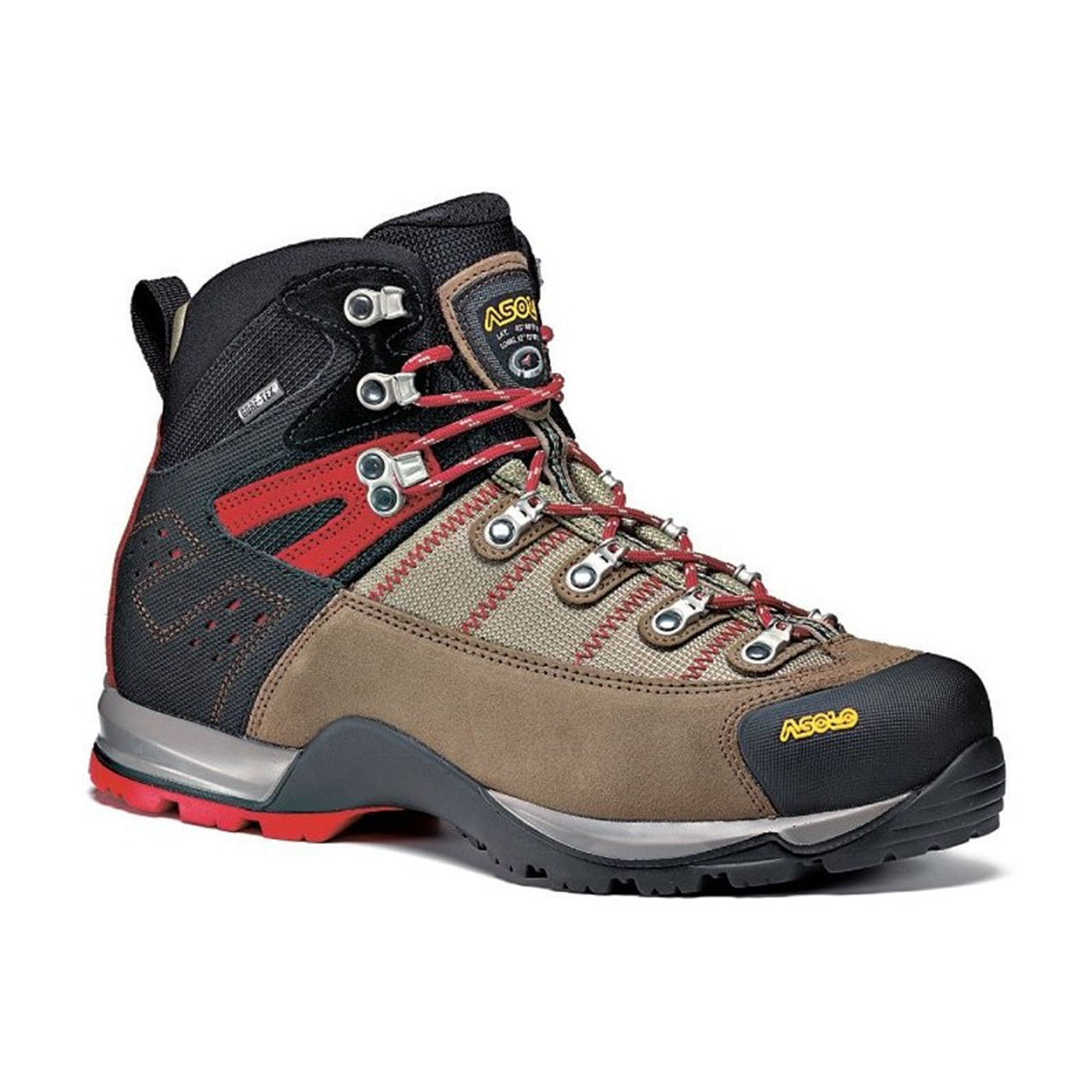 Asolo Fugitive GTX Men's Hiking Boot - Wool/Black