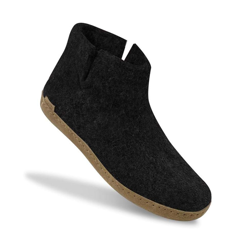 Glerups Unisex Natural Wool with Leather Sole Boot - Hiline Sport -