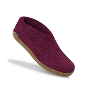 Glerups Unisex Natural Wool with Leather Sole Shoe - Hiline Sport -