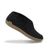 Glerups Unisex Natural Wool with Leather Sole Shoe - Hiline Sport -