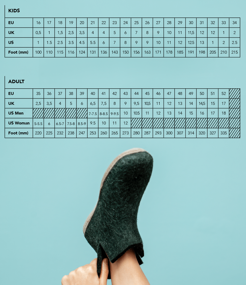 Glerups Unisex Natural Wool with Natural Rubber Honey Sole Shoe - Hiline Sport -