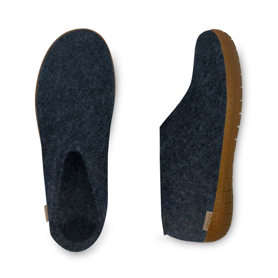 Glerups Unisex Natural Wool with Natural Rubber Honey Sole Shoe - Hiline Sport -