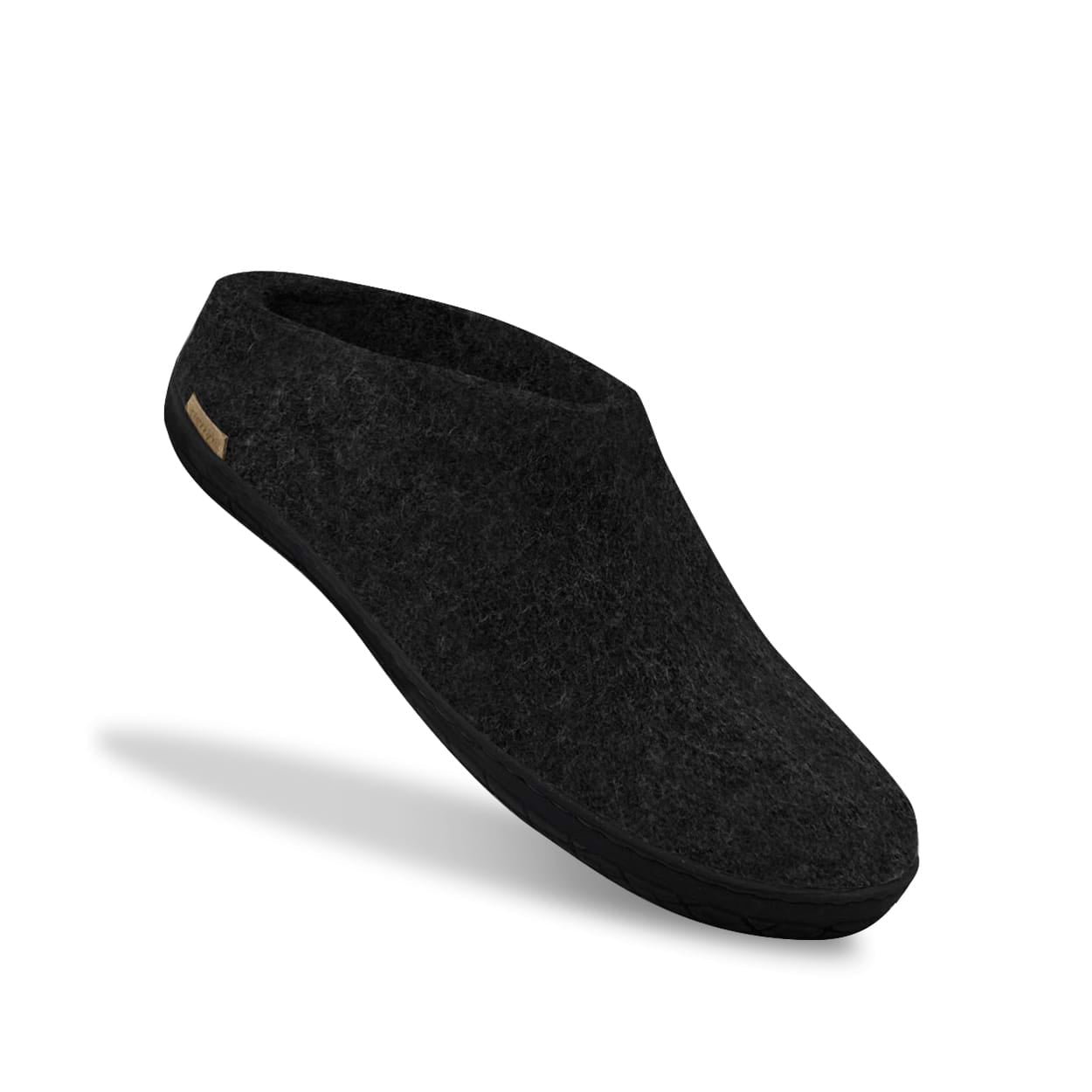 Glerups Unisex Natural Wool with Natural Rubber Sole Slip-On - Hiline Sport -