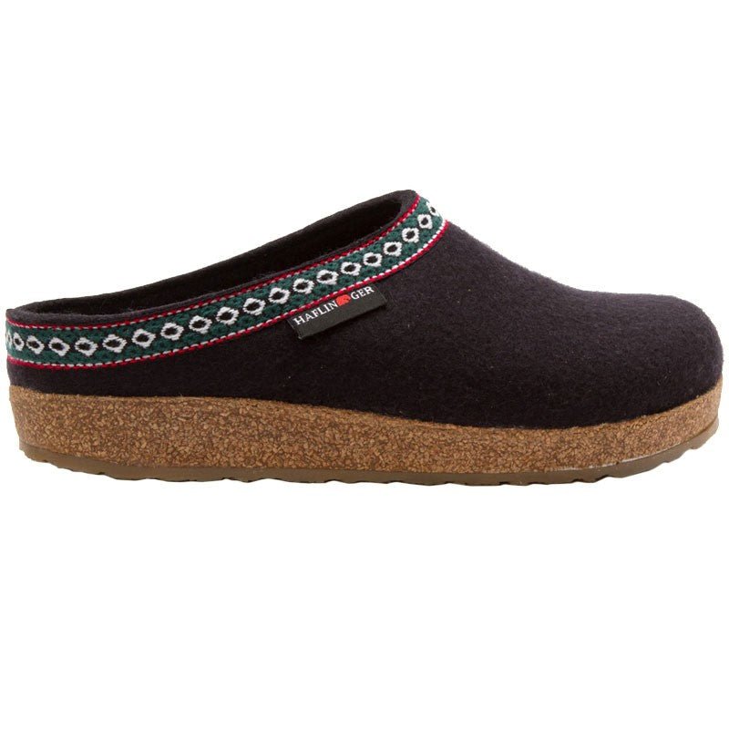 Haflinger Unisex GZ Classic Wool Grizzly Clog | Hiline Sport