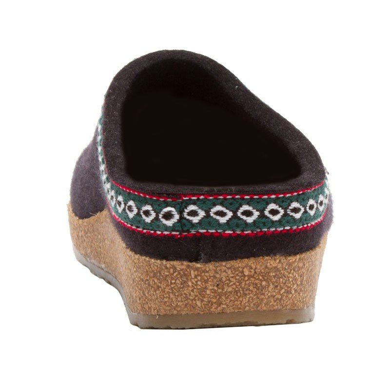 Haflinger Unisex GZ Classic Wool Grizzly Clog | Hiline Sport