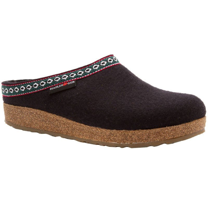 Haflinger Unisex GZ Classic Wool Grizzly Clog | Hiline Sport