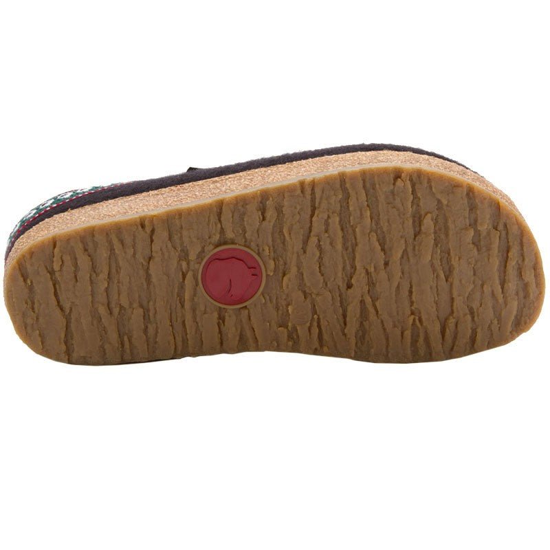 Haflinger Unisex GZ Classic Wool Grizzly Clog | Hiline Sport