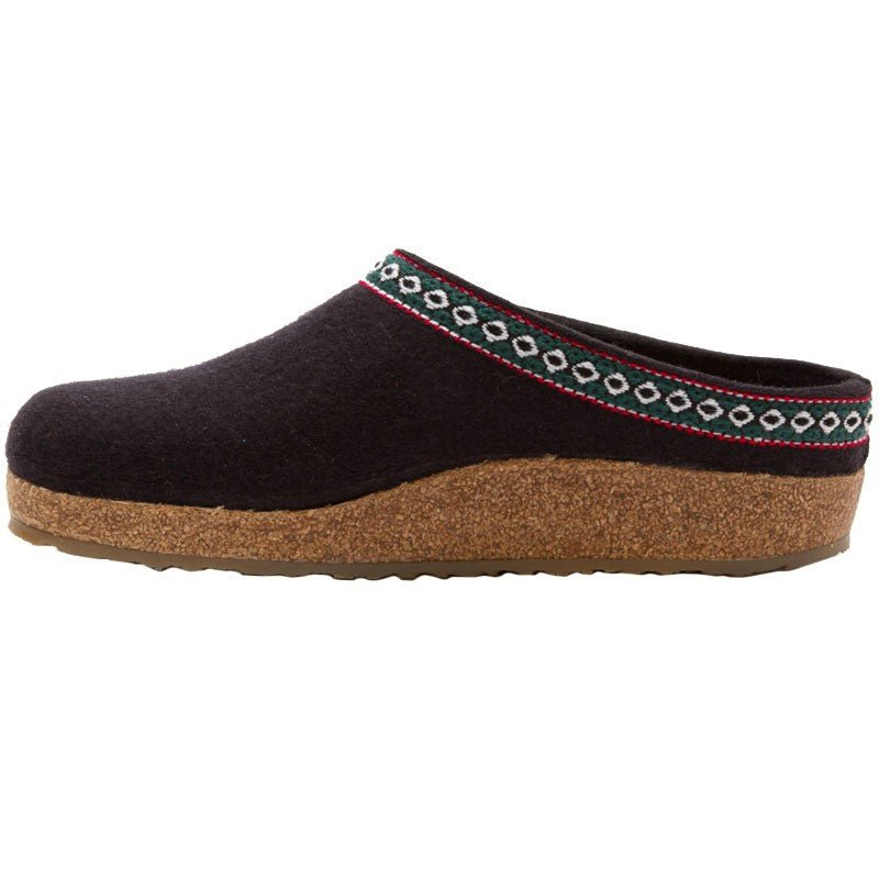 Haflinger Unisex GZ Classic Wool Grizzly Clog | Hiline Sport