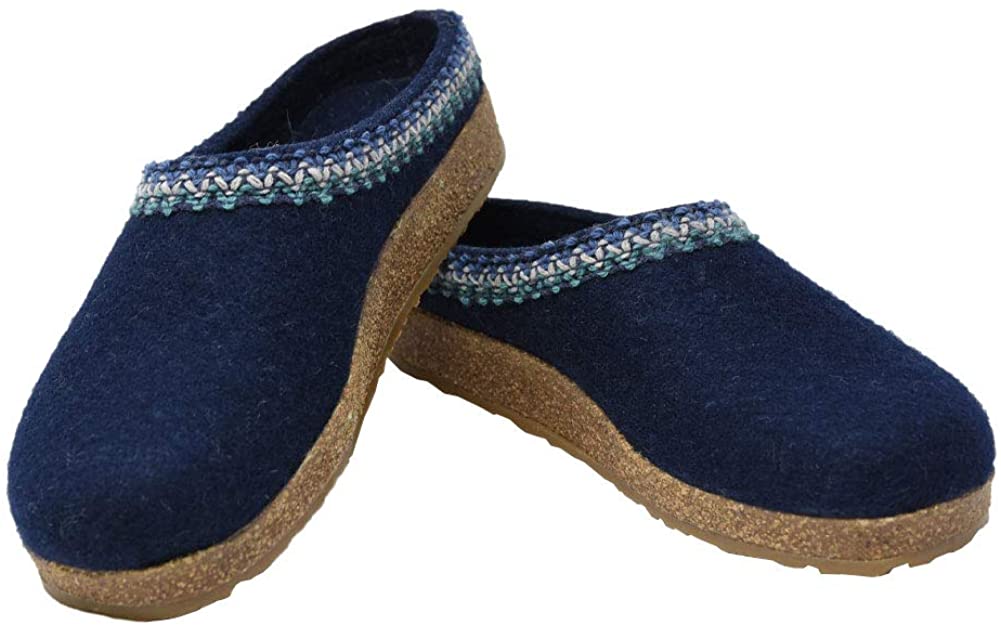 Haflinger Women's Zigzag Clog Slipper - Hiline Sport -