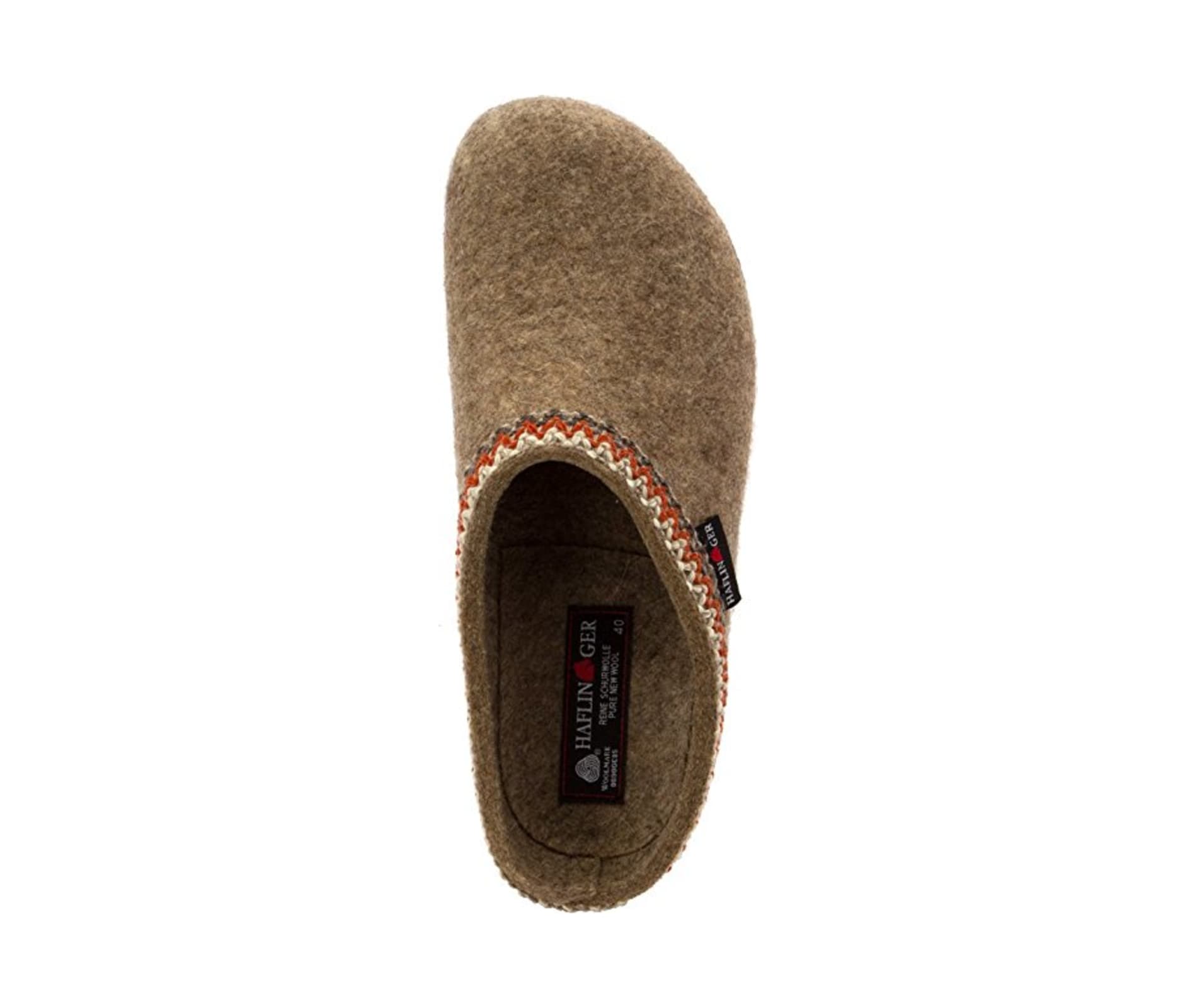 Haflinger Women's Zigzag Clog Slipper - Hiline Sport -