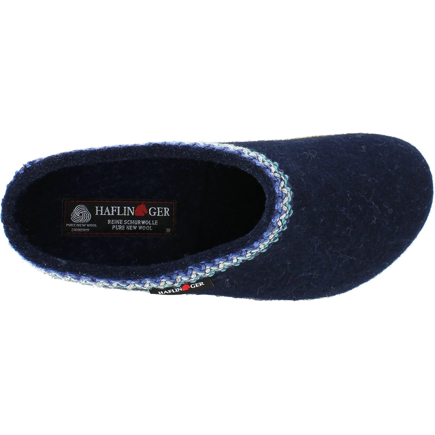 Haflinger Women's Zigzag Clog Slipper - Hiline Sport -