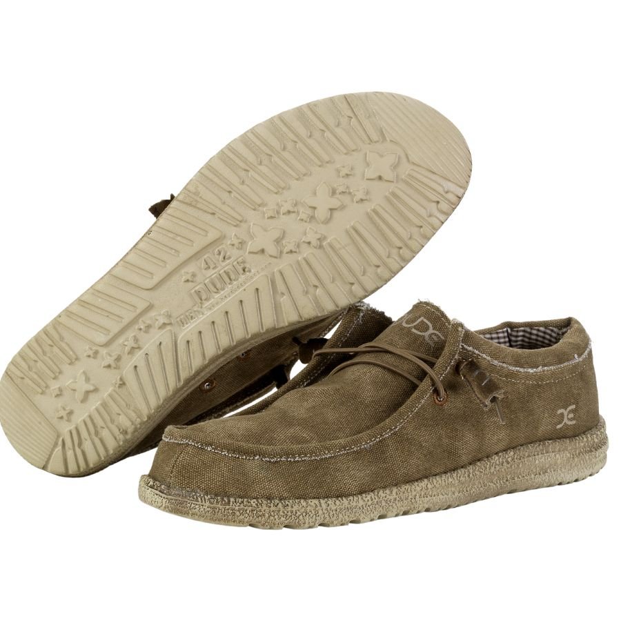 Hey Dude Men's Wally Canvas Shoes - Hiline Sport -