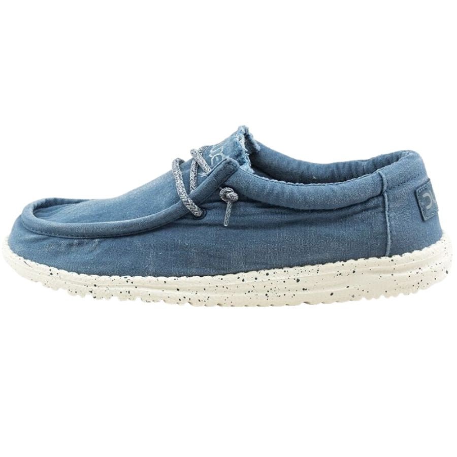 Hey Dude Men's Wally L Washed Shoes - Hiline Sport -